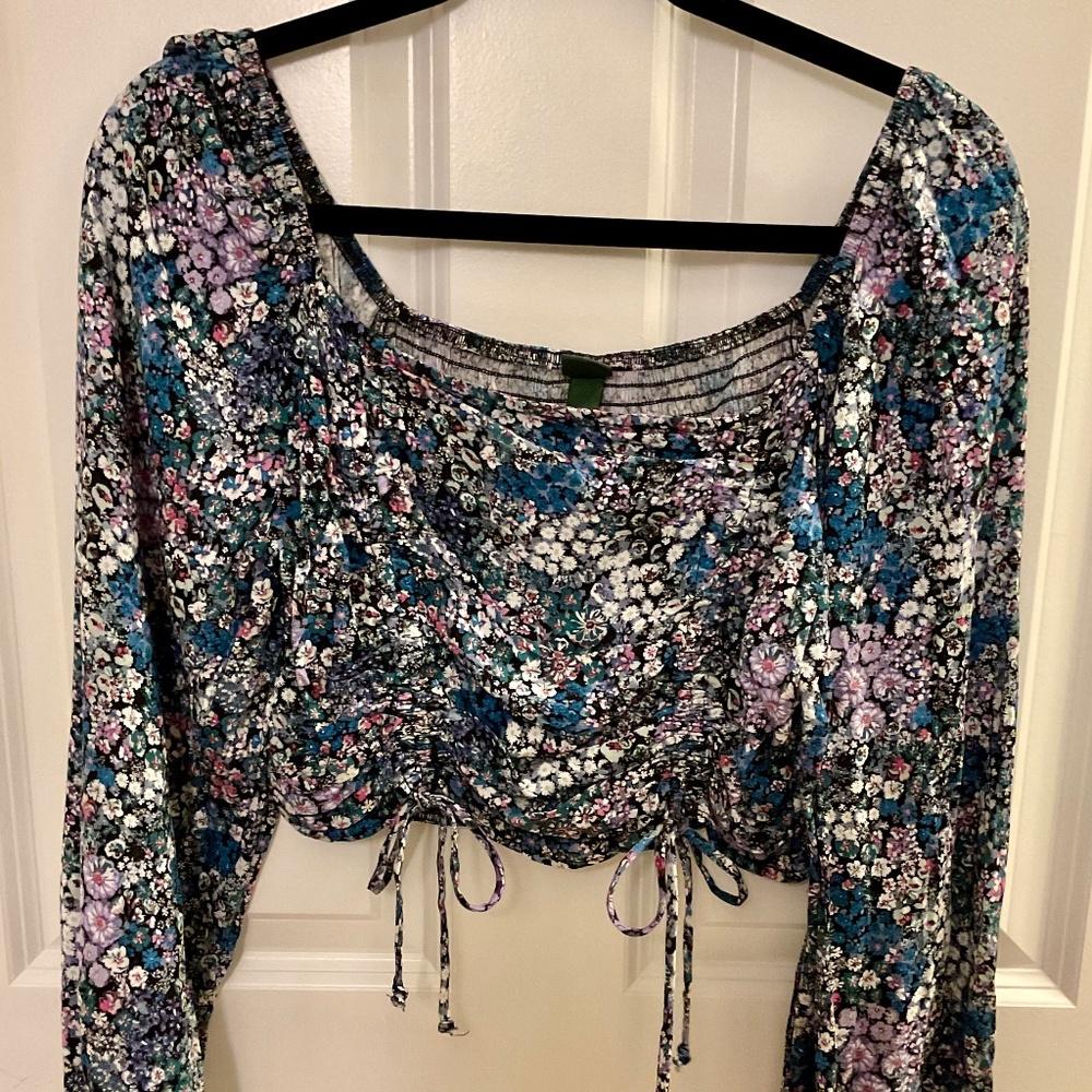 Floral Crop Top